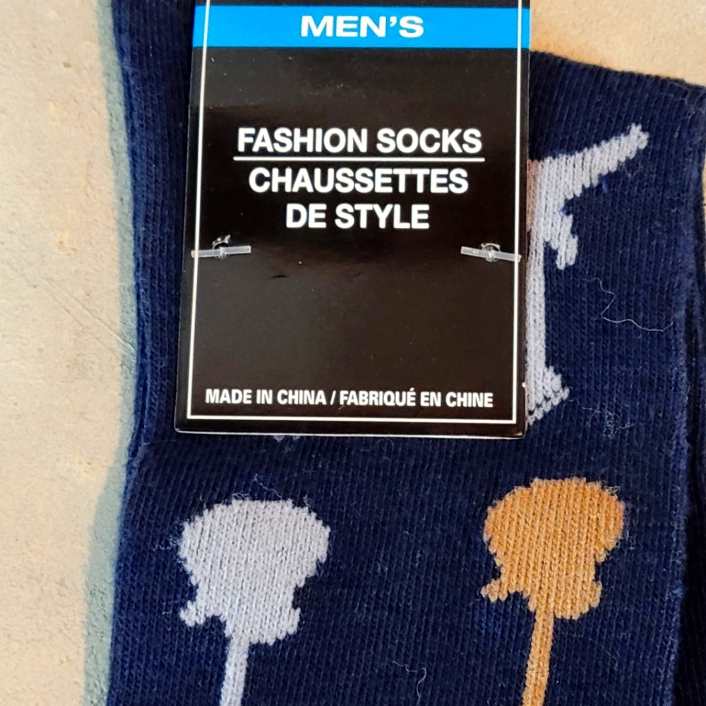 Guitar fashion socks